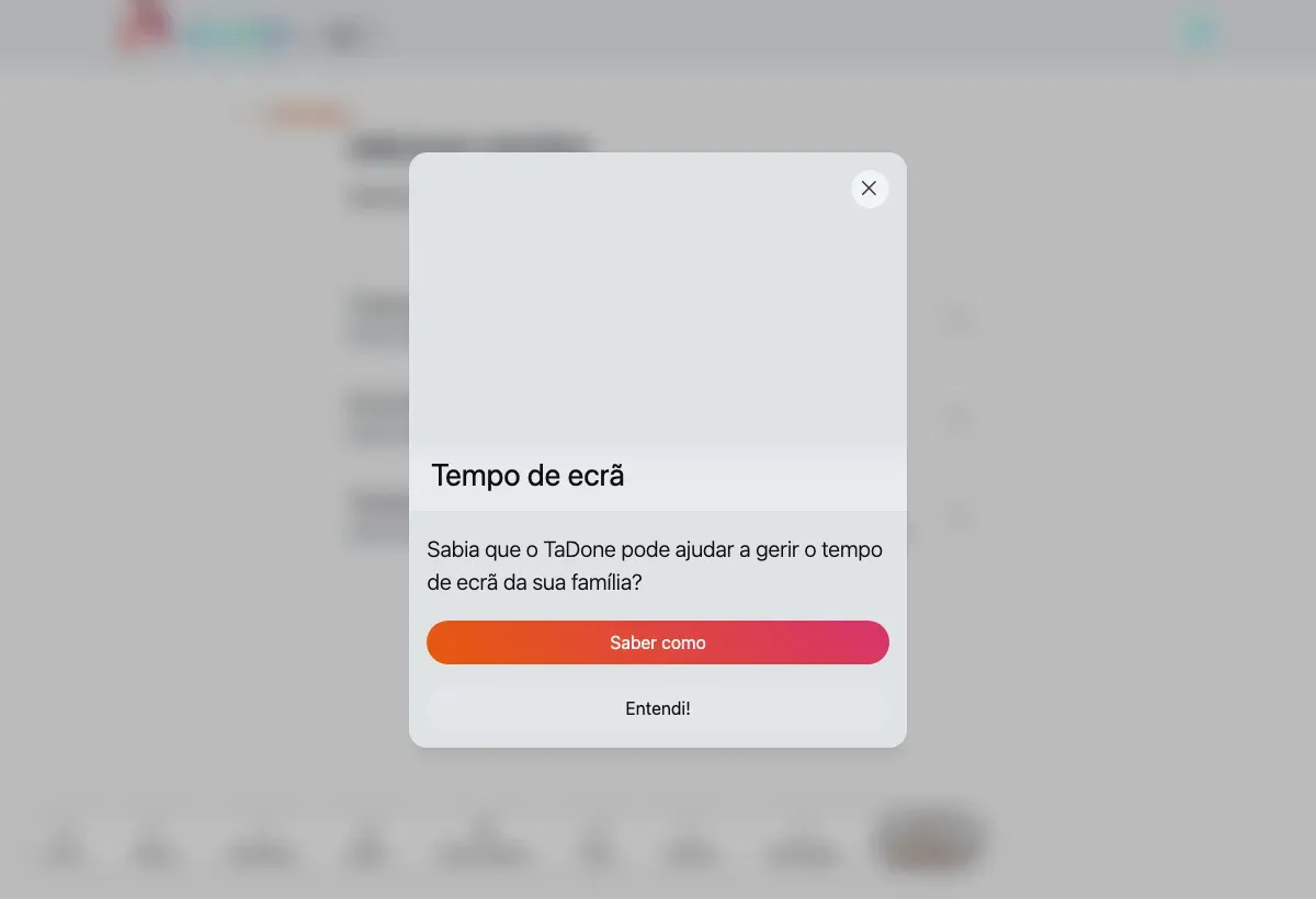 O seletor de tipo em Adicionar membro: opções Criança, Encarregado de educação e Terapeuta.