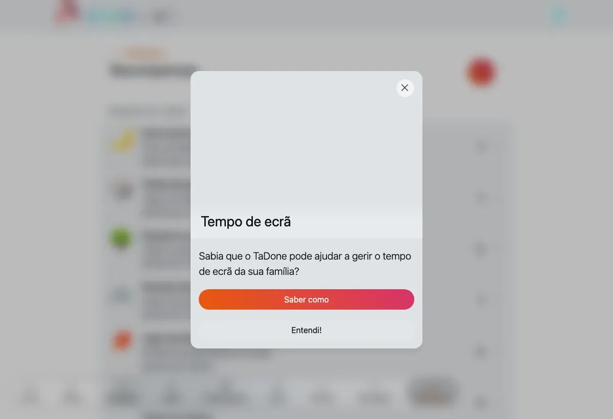 O catálogo de recompensas agrupado por tipo.